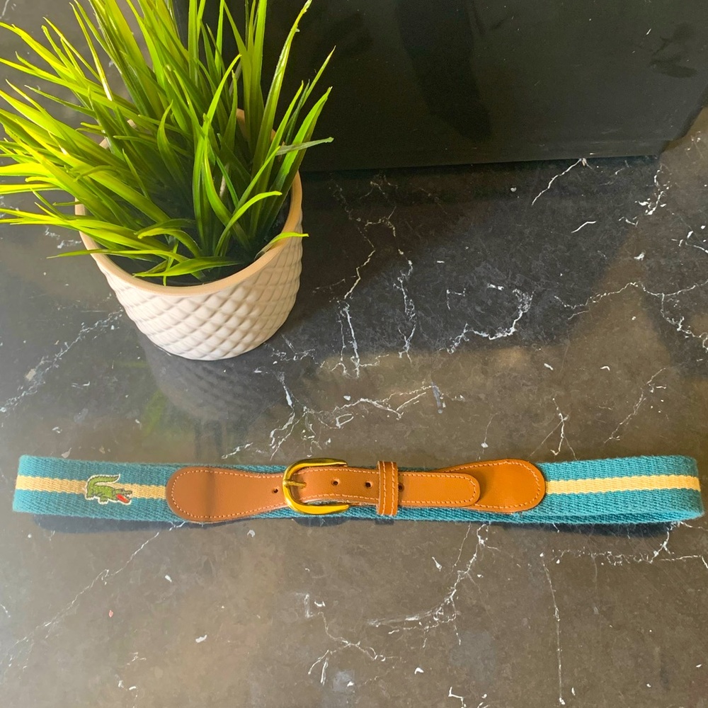 VINTAGE LACOSTE BELT